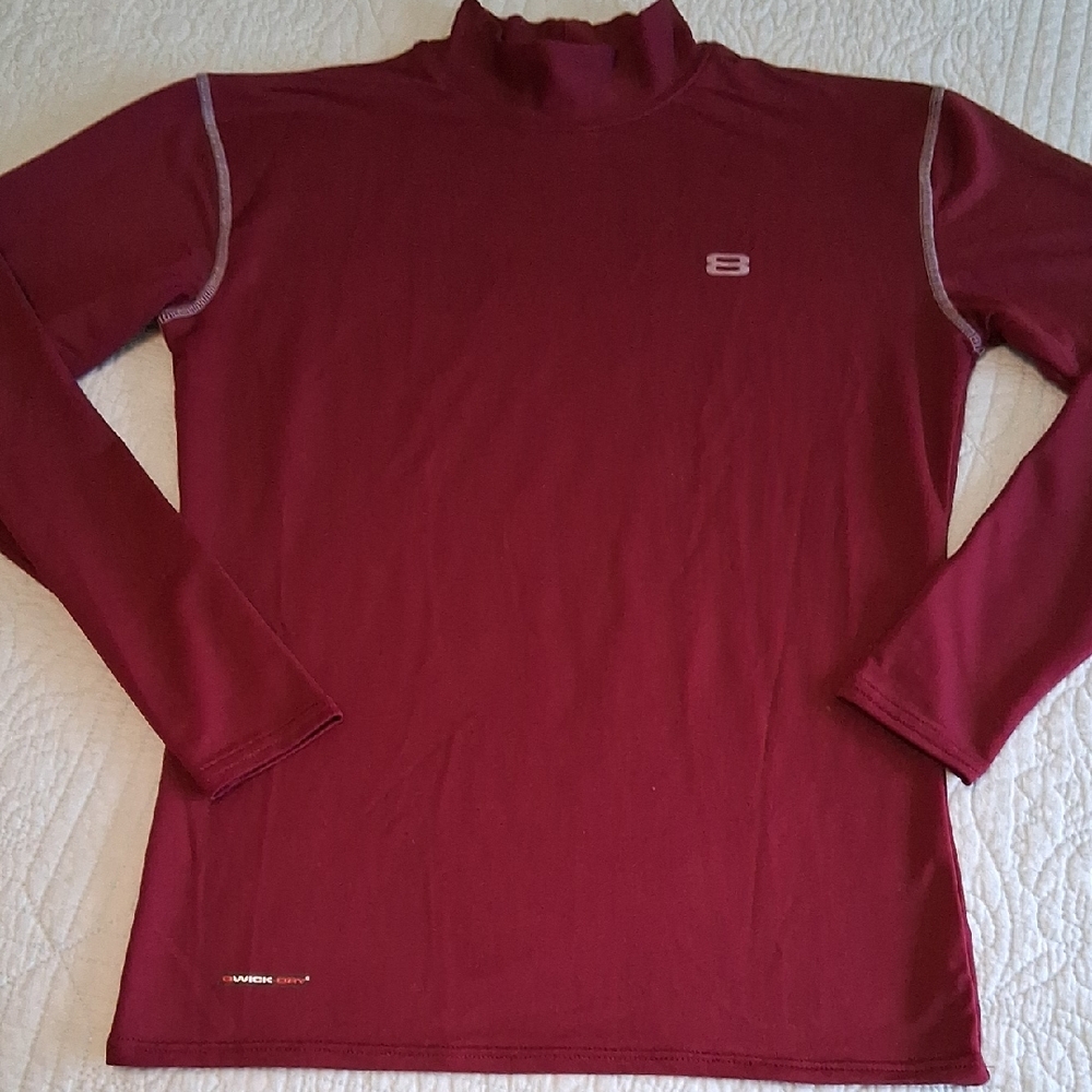 Layer 8 Unisex Performance Mock Neck, VGUC